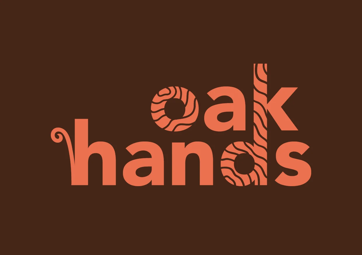 Oak hands logo ébéniste